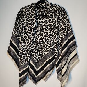 Leopard Print Shawl